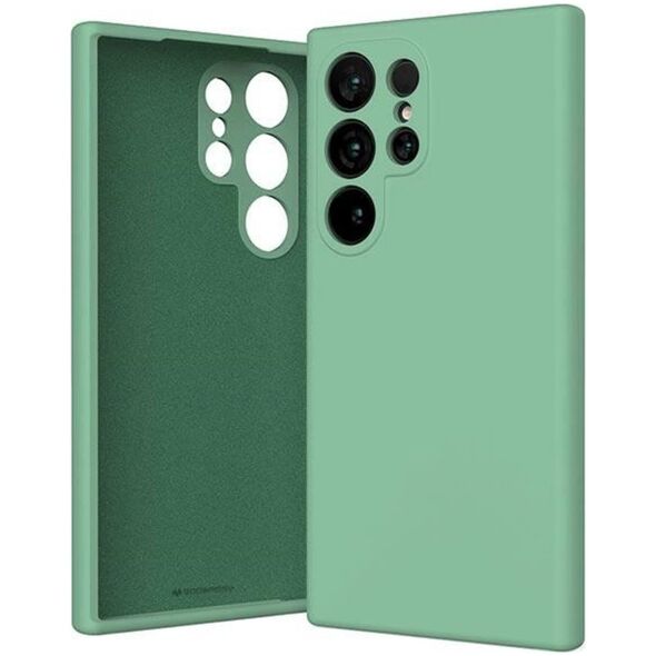 Mercury Mercury Silicone Sam S24 Ultra S928 zielony /green