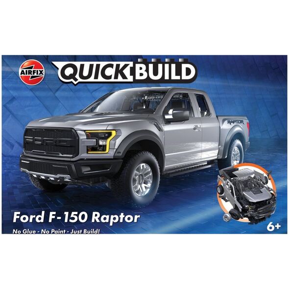 Airfix Airfix QUICKBUILD Ford F-150 Raptor - Grey