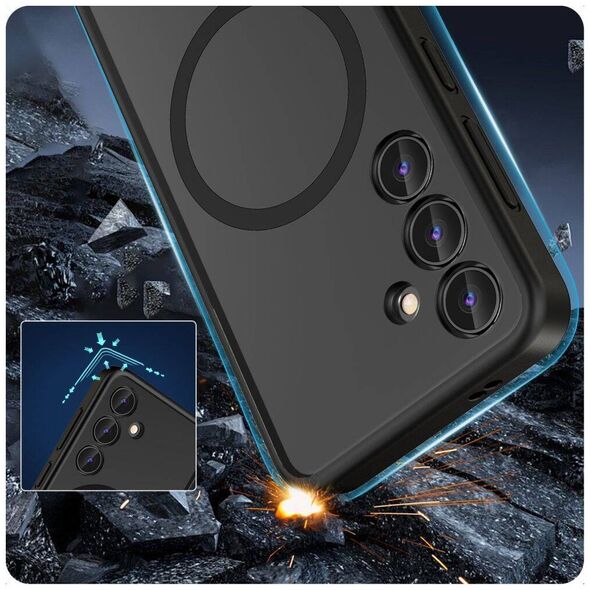 Case SAMSUNG GALAXY S24 ULTRA Tech-Protect Magmat MagSafe Matte black 5906203690534