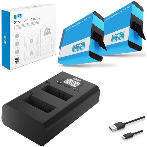 Ładowarka do aparatu Newell Ładowarka + akumulator Newell Xtra Power Set XL zamiennik SPJB1B