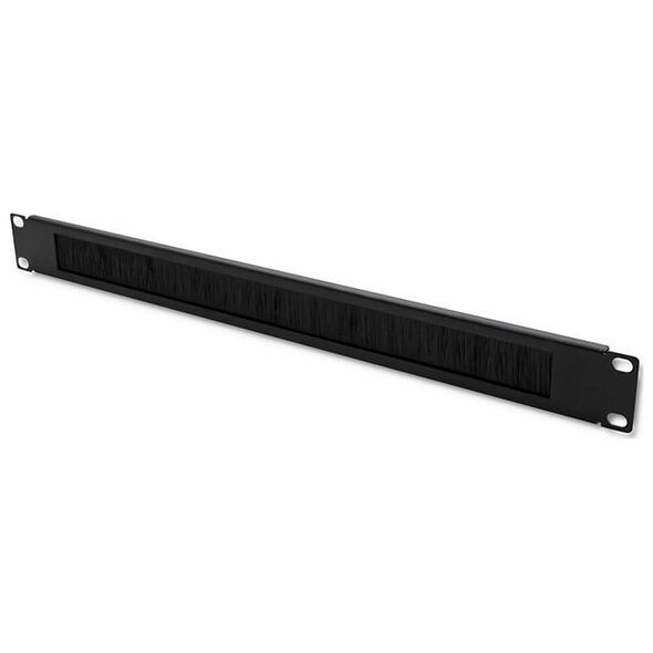 Qoltec Przepust szczotkowy Qoltec do szaf RACK 19" | 1U