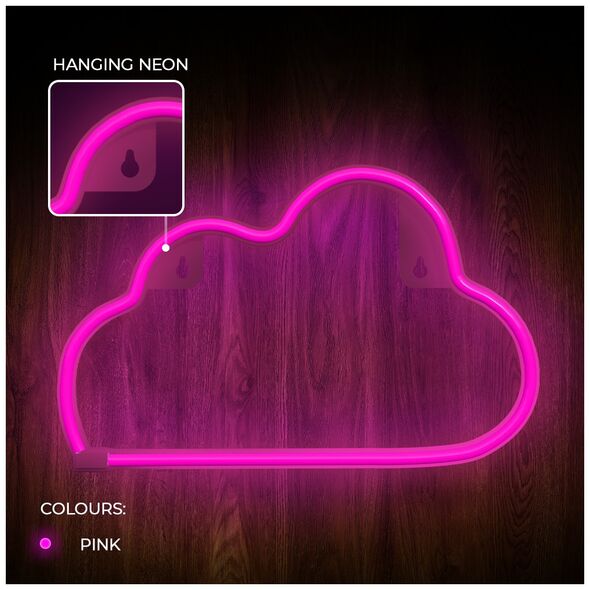 Neon LED Light CLOUD pink NNE25 Neolia 5907457773486