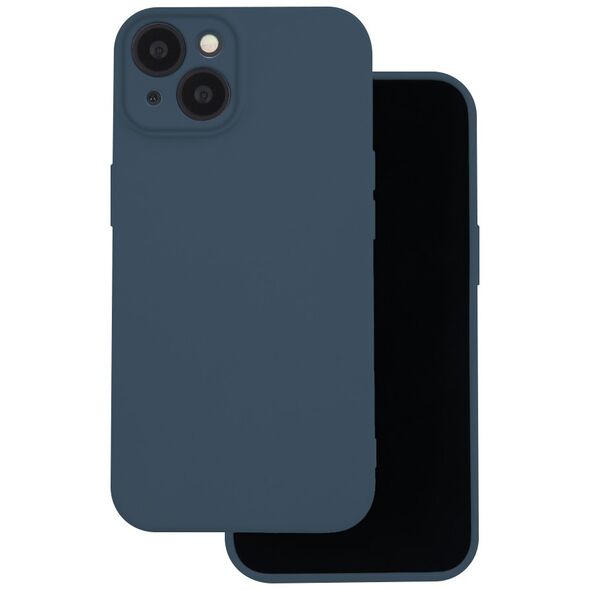 Silicon case for Samsung Galaxy M35 5G dark blue 5900495033352