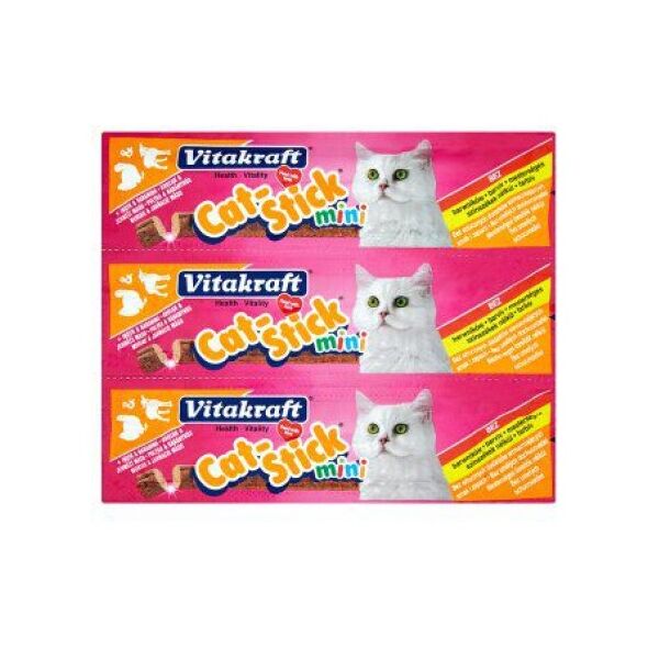 Vitakraft CAT STICK MINI INDYK+JAGNIĘCINA