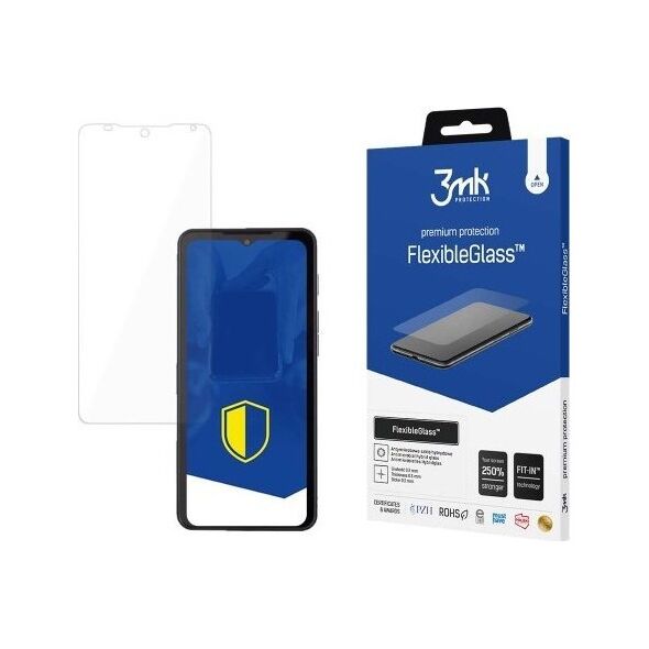 3MK Szkło Hybrydowe FlexibleGlass CAT S75