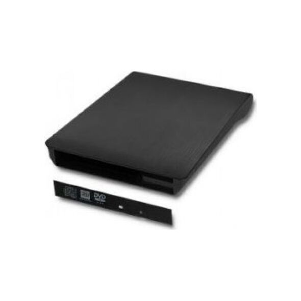 Kieszeń Qoltec na napęd optyczny CD/DVD SATA 12.7mm - USB 3.0 (51867)