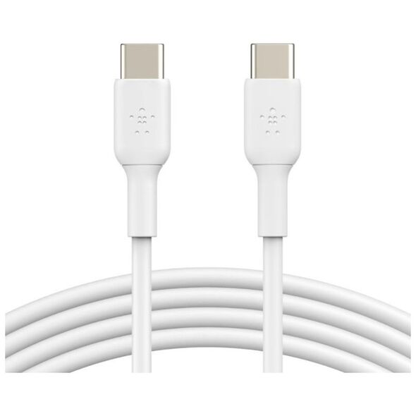 Kabel USB Belkin USB-C - USB-C 1 m Biały (CAB003bt1MWH)