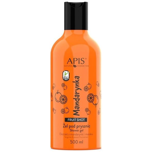 Apis APIS_Fruit Shot Shower Gel żel pod prysznic Mandarynka 500ml