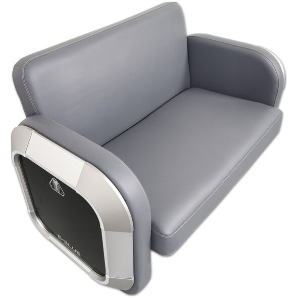 Fotel E-Blue Dla gracza 2 osobowa E-blue EEC346-21, szara, EOL
