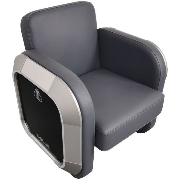 Fotel E-Blue Dla gracza sofa E-blue EEC346-11, szara