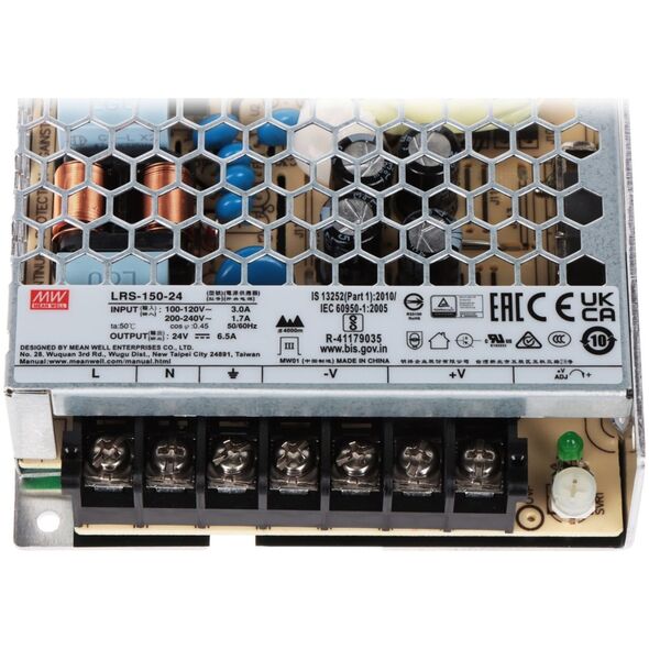 Mean Well ZASILACZ IMPULSOWY LRS-150-24 MEAN WELL