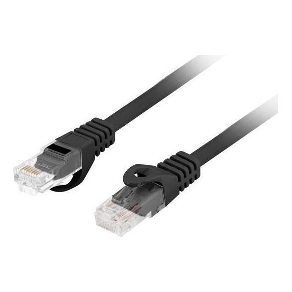 Lanberg PATCHCORD KAT.6 UTP LSZH CU 1.5M CZARNY FLUKE PASSED LANBERG