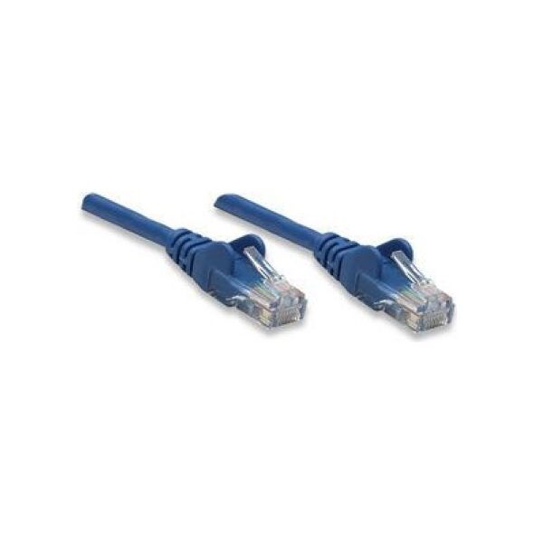 Intellinet Network Solutions patch cord RJ45, snagless, kat. 5e UTP, 2m niebieski (318983)