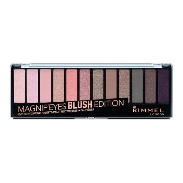 Rimmel  Magnif'Eyes Paleta cieni do oczu 002 Blush Edition 14g