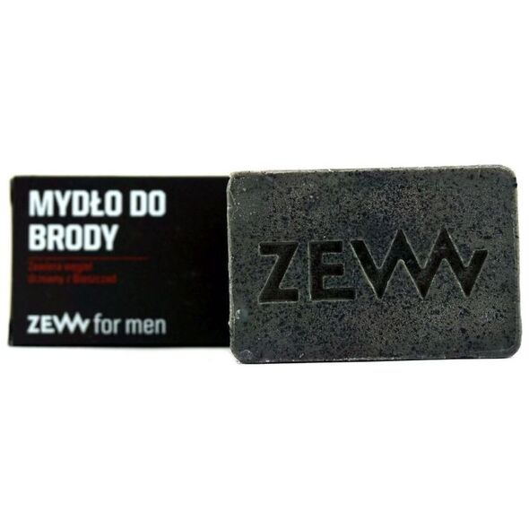 Zew for Men ZEW FOR MEN_Mydło do brody zawiera węgiel drzewny z Bieszczad 85ml