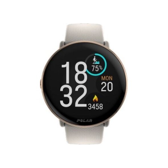 Zegarek sportowy Polar Ignite 3 Szary  (IGNITE 3 GREIGE/GOLD S-L)