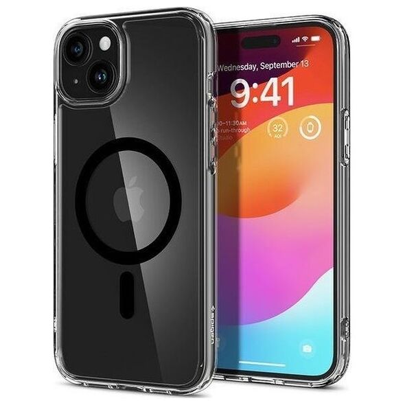 Spigen Spigen Ultra Hybrid MAG iPhone 15 6.1" MagSafe czarny/black ACS06803