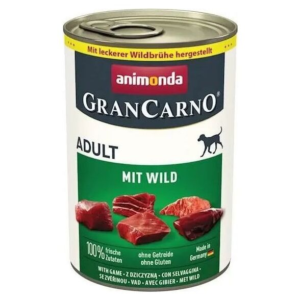 Animonda Animonda GranCarno Mokra Karma dla Psa Dzik 400g