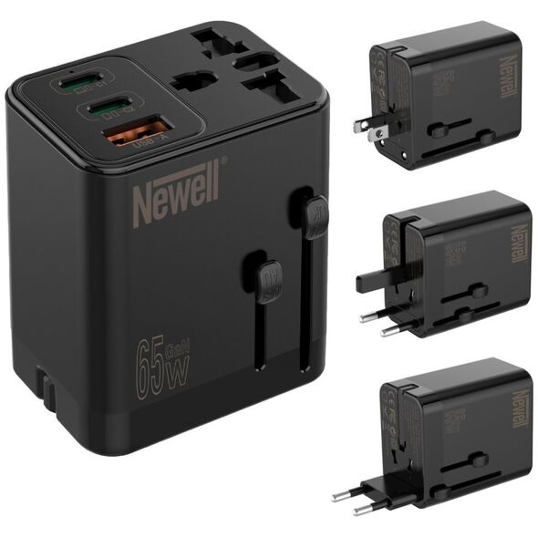 Ładowarka Newell NEWELL Ładowarka sieciowa GaN travel adapter 65 W