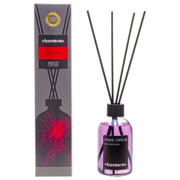 Dyfuzor zapachowy La Casa de los Aromas CHARMENS_Reed Difuser patyczki zapachowe Dark Opium 110ml