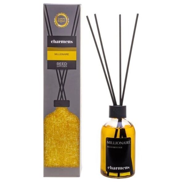 Dyfuzor zapachowy La Casa de los Aromas CHARMENS_Reed Difuser patyczki zapachowe Millionaire 110ml