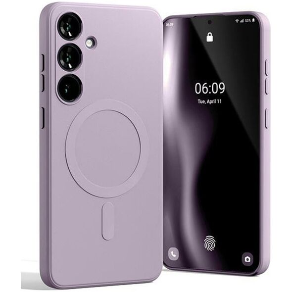 Mercury Mercury MagSafe Semi-Silicone Sam S24 S921 liliowy fiolet /lilac purple