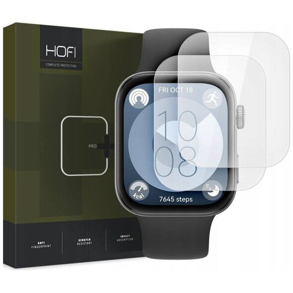 Hofi FOLIA HYDROŻELOWA HOFI HYDROFLEX PRO+ 2-PACK HUAWEI WATCH FIT 3 CLEAR