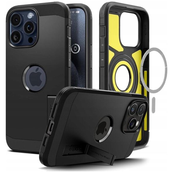 Spigen Spigen Tough Armor MAG iPhone 16 Pro Max MagSafe czarny/black ACS08013