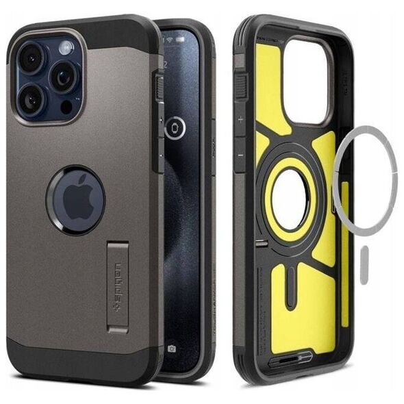 Spigen Spigen Tough Armor MAG iPhone 16 Pro Max MagSafe gunmetal ACS08012