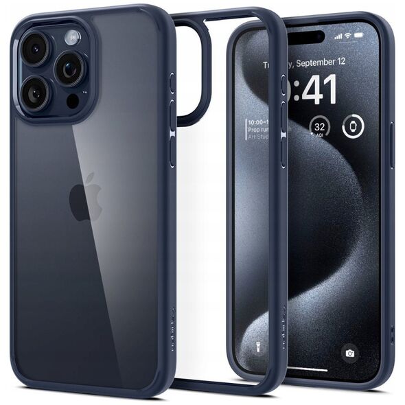 Spigen Spigen Ultra Hybrid iPhone 16 Pro Max navy blue/granatowy ACS07997