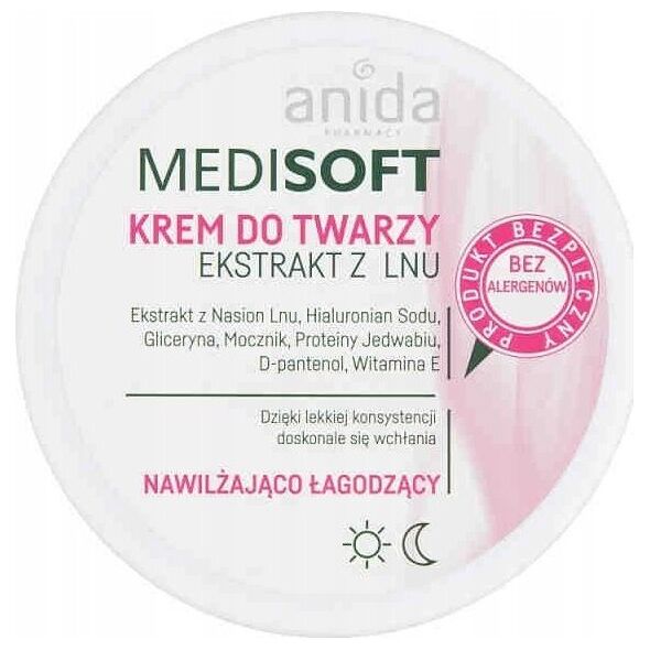 ANIDA_Medisoft nawilżająco-łagodzący krem do twarzy 100ml