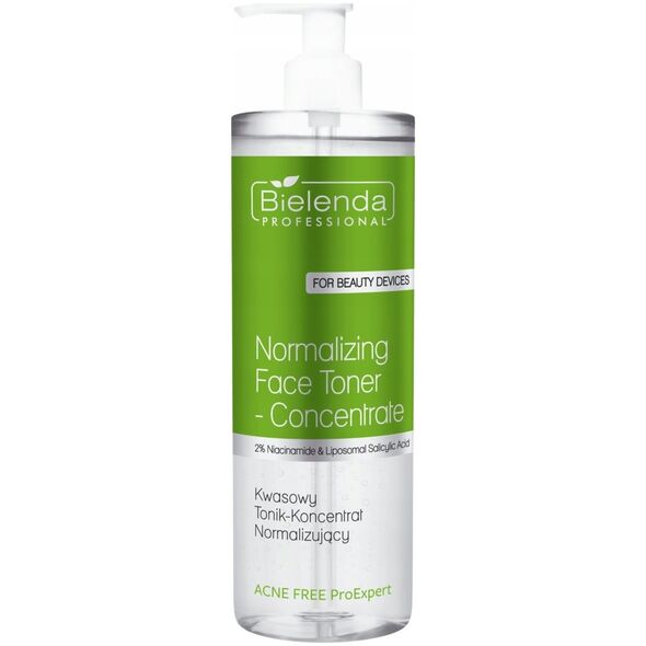 BIELENDA PROFESSIONAL_Acne Free Pro Expert kwasowy koncentrat - tonik 500ml