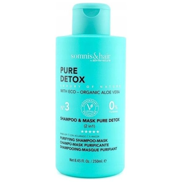 SOMNIS&amp|HAIR_Shampoo and Mask 2 in 1 Purifying Detox detoksykujący szampon i maska do włosów 250ml