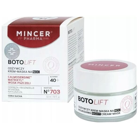 MINCER PHARMA_Boto Lift krem-maska na noc N703 50ml