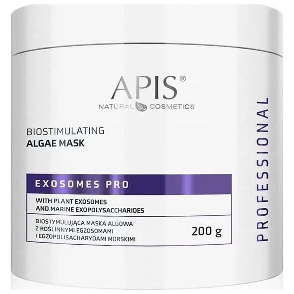 APIS_Exosomes Pro biostymulująca maska algowa z roślinnymi egzosomami 200g
