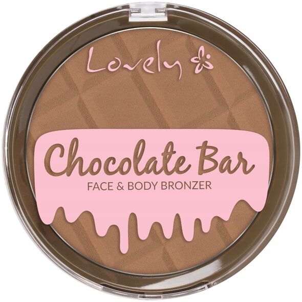 LOVELY_Chocolate Bar Face &amp| Body bronzer do twarzy i ciała 02 15g