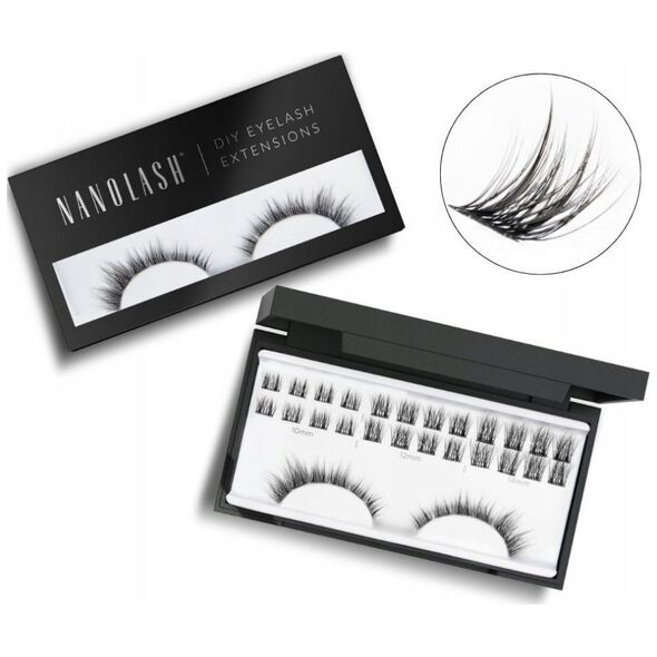 NANOLASH_Eyelash sztuczne rzęsy w kępkach Divine 36szt.