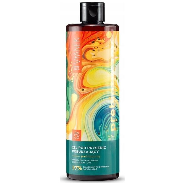 VIANEK_Prebiotyczny żel pod prysznic pobudzający 400ml
