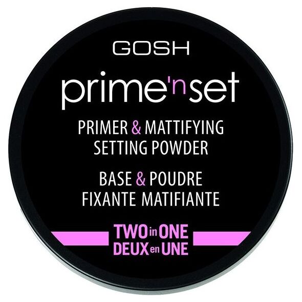 Gosh Gosh Matt Powder 2in1 Utrwalająco-matujący puder/baza 2w1 7g