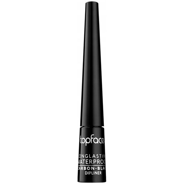 TOPFACE_Longlasting Waterproof Eyeliner wodoodporny eyeliner w pędzelku Carbon Black 2,5ml