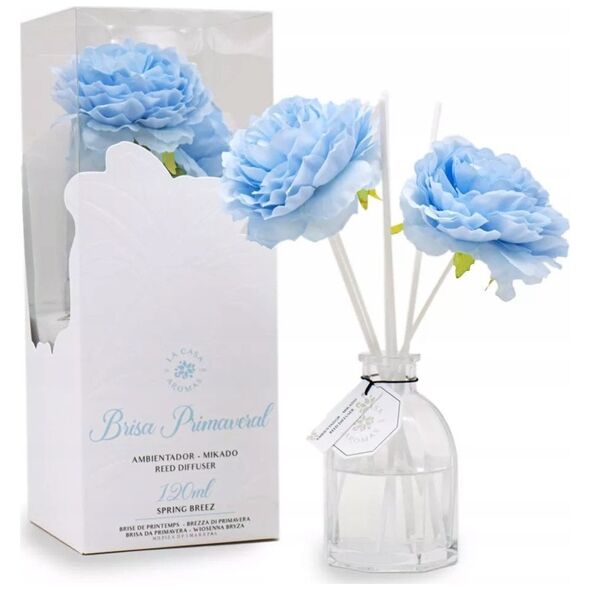 Dyfuzor zapachowy LA CASA DE LOS AROMAS_Flower patyczki zapachowe w formie kwiatu Wiosenna Bryza 120ml