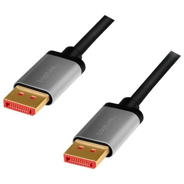 Kabel LogiLink DisplayPort - DisplayPort 3m szary (CDA0106)