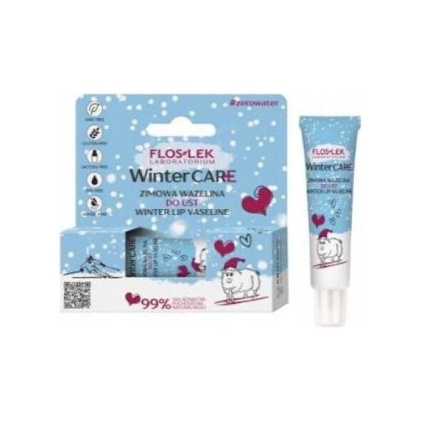 FLOSLEK_Winter Care zimowa wazelina do ust 10g