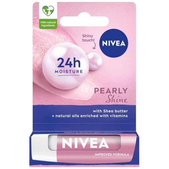NIVEA_Pielęgnująca pomadka do ust Pearly Shine 5,5ml