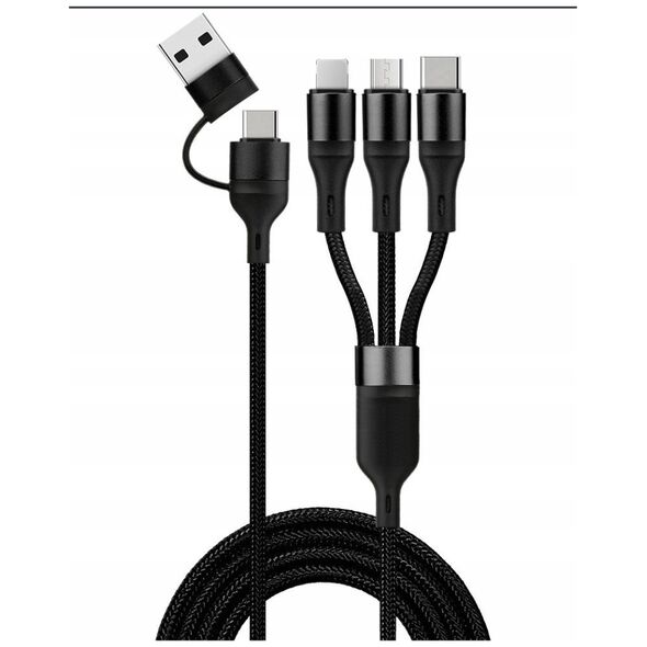 Kabel USB Kabel do Åadowania TYPE-C/Lightning 2.4A/micro 3 w 2