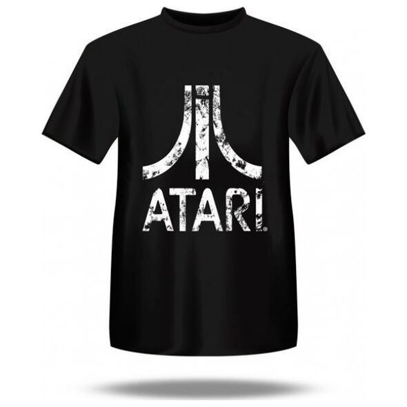Force India Koszulka męska z białym logo ATARI / Czarna / M