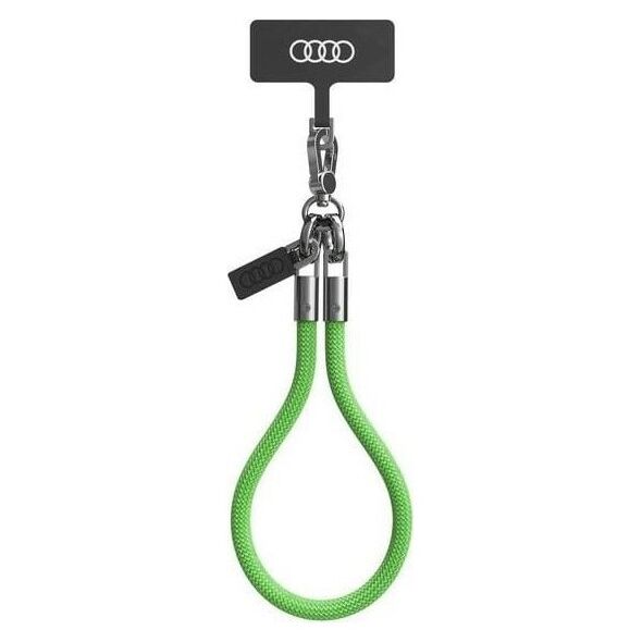 Audi Audi uniwersalna smycz do telefonu 28cm 8mm zielony/green AU-HSL8-R8/D1-GN