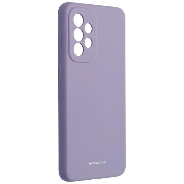 Mercury Mercury Silicone Samsung A33 5G A336 lawendowy/lavender gray