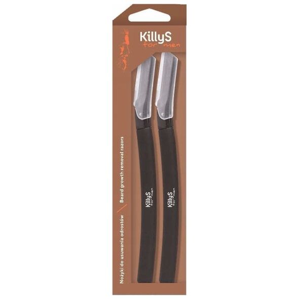 KILLYS_For Men Beard Growth Removal Razors nożyki do usuwania odrastających włosków na policzkach