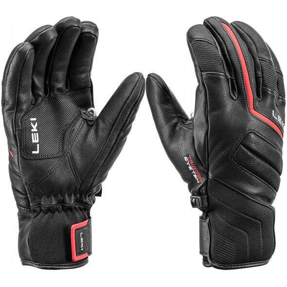 LEKI RĘKAWICE Phoenix 3D black/red 9.0